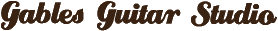 Click here for the official Gables Guitar Studio website