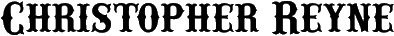Click here for the official Christopher Reyne website