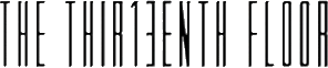 Click here for the official The Thir1eenth Floor website
